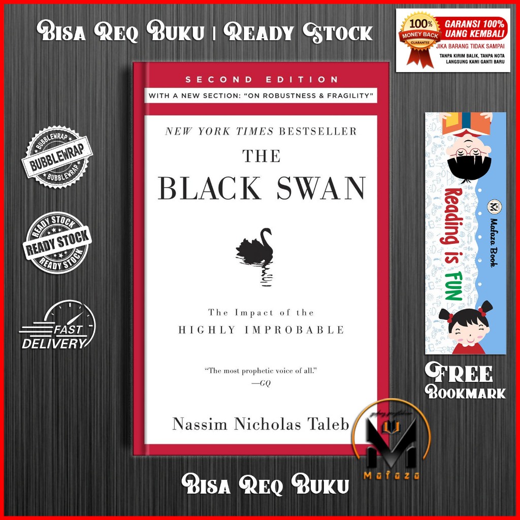 The Black Swan Book by Nassim Nicholas Taleb (English) | Shopee Malaysia