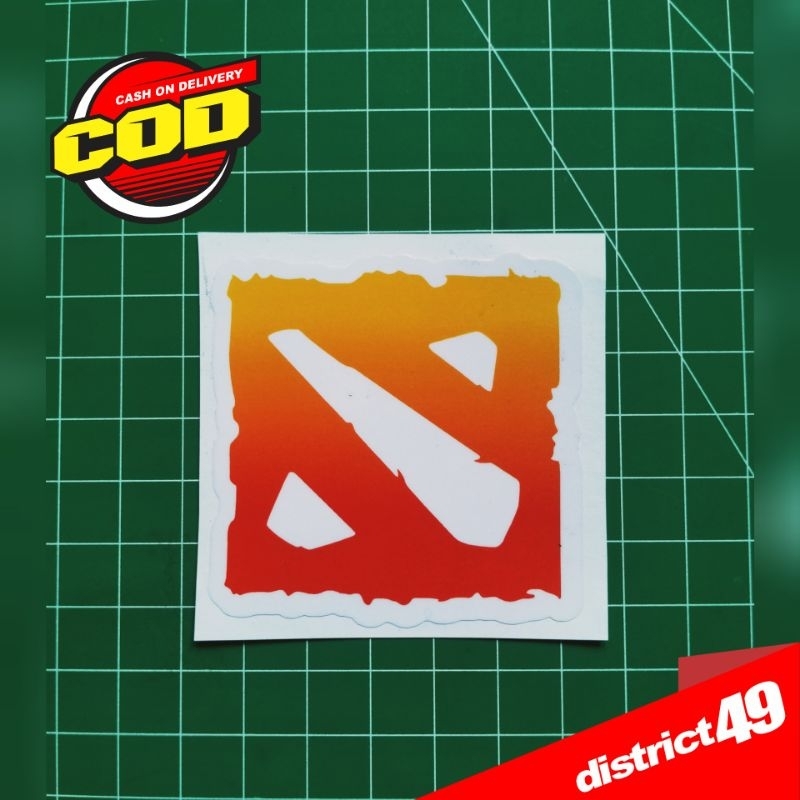 Dota Stickers - Waterproof Laminate Print Stickers For Motorcycles ...