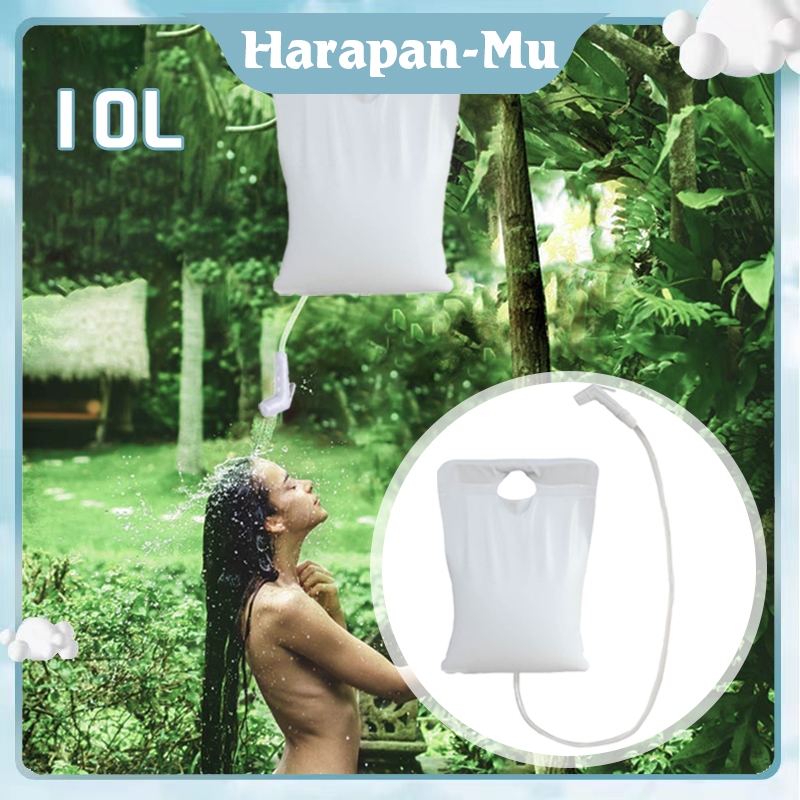 Camp Shower Bag 10L Water Bag For Outdoor Hand Washing And Outdoor