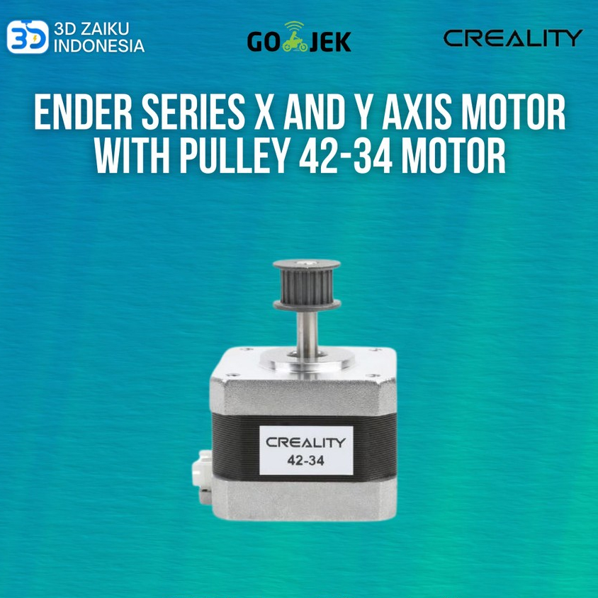 Creality Ender Series X and Y Axis Motor with Pulley 4234 Motor Shopee Malaysia
