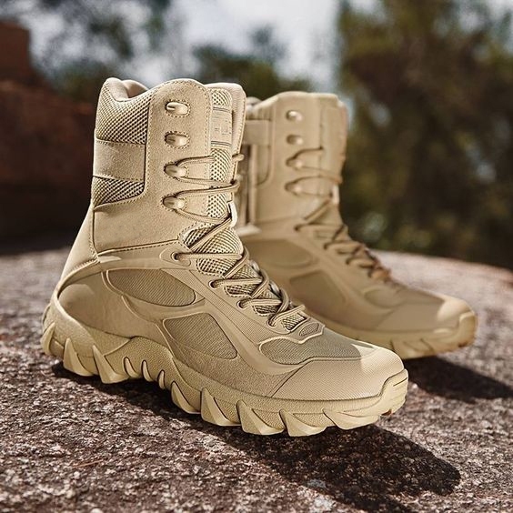 Men's Boots Pdl PDH TNI POLRI Work Shoes Men Field Tactical Military ...