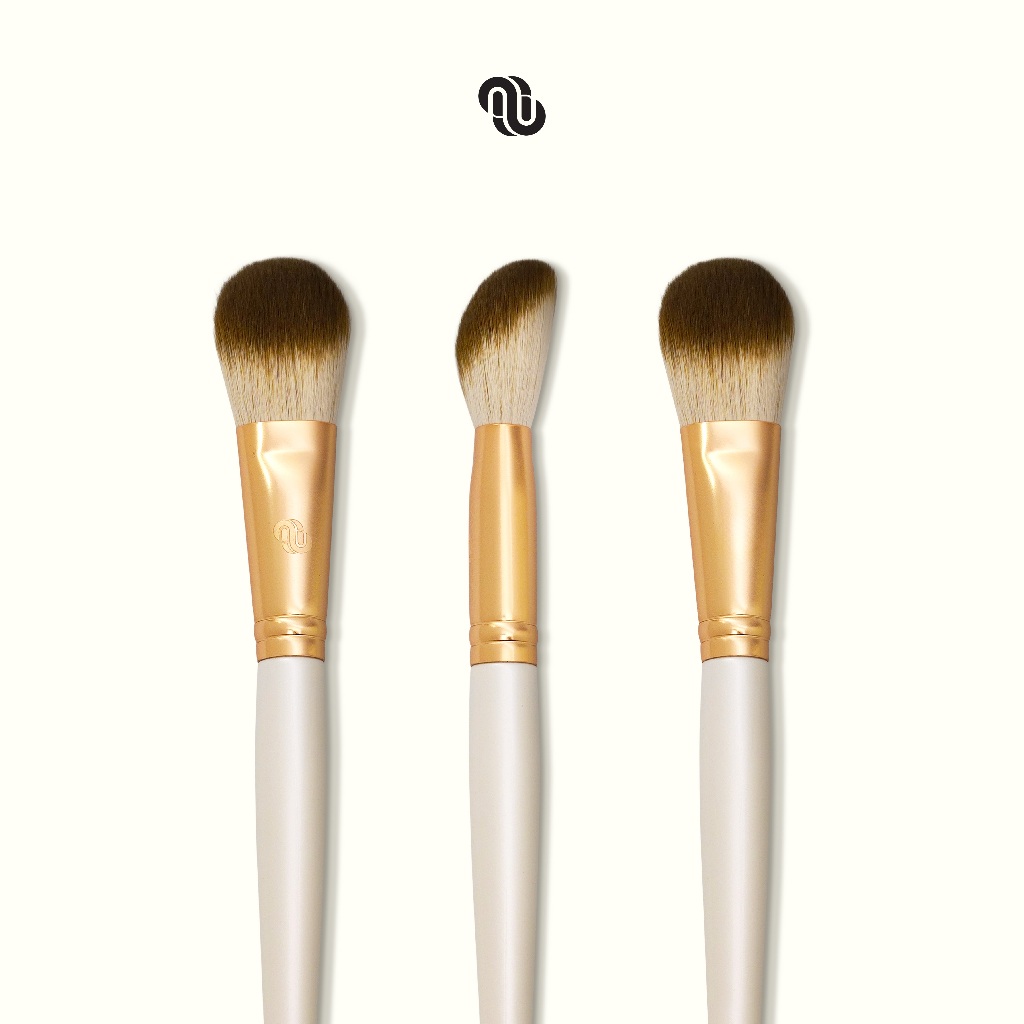 MUAQ Angled Pressed Powder Brush (M329) | Shopee Malaysia