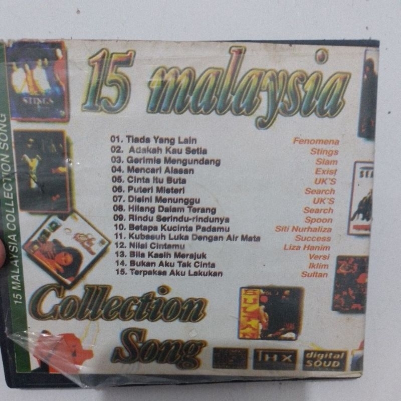 Vcd 15 Malaysia Collection Song Vcd Old School Malaysian Song Vcd Malay ...