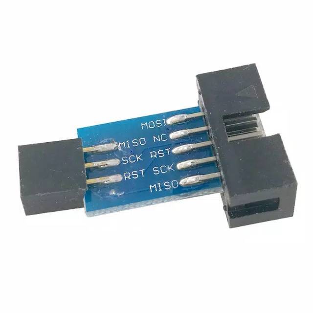 Avrisp/usbasp Module STK500 MKII 10pin to 6pin iscp adapter | Shopee ...