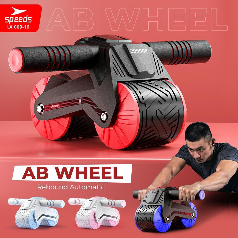 Code I2T4 SPEEDS Ab Wheel Ab Roller Push Up Abdominal Stand Bar Gym