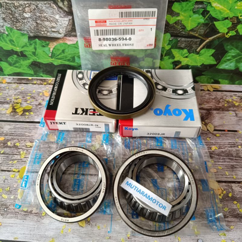 Bearing SET+Front Wheel SEAL Inside DMAX 32008JR 32009JR (1Set 1wheel ...
