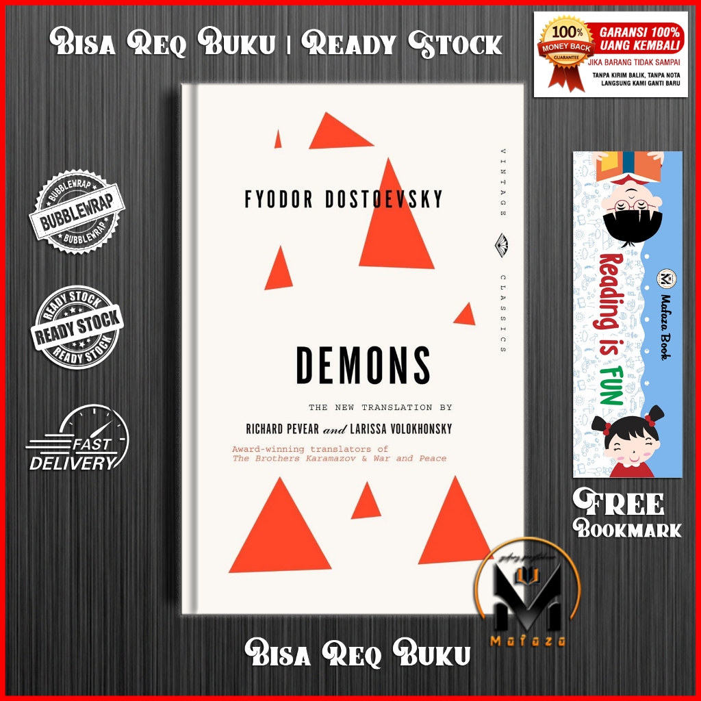 Demons by Fyodor Dostoevsky (English) | Shopee Malaysia