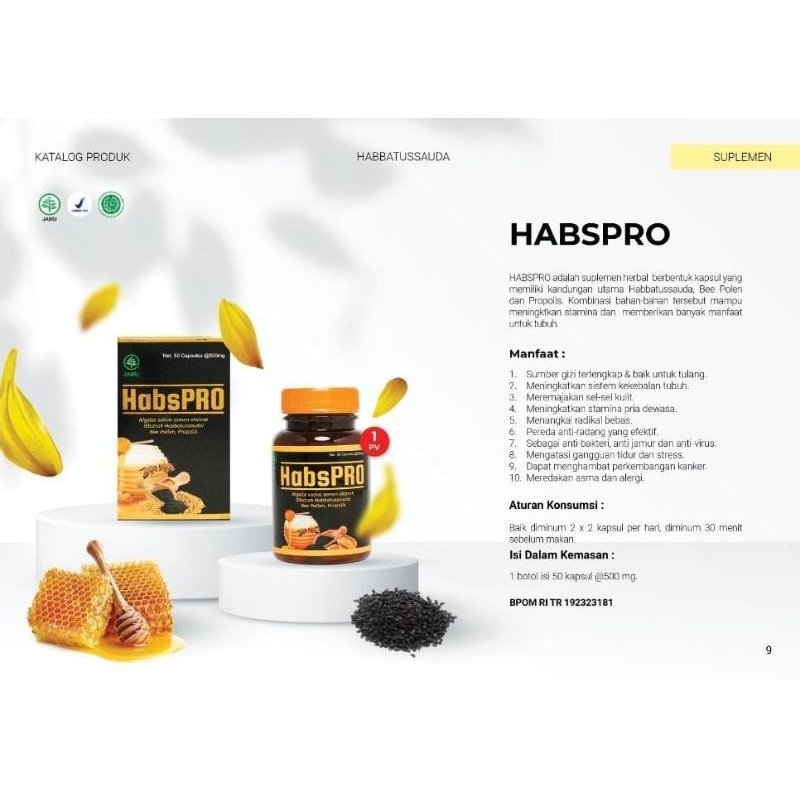 HITAM Habspro original black cumin habbatussauda medicine for all ...