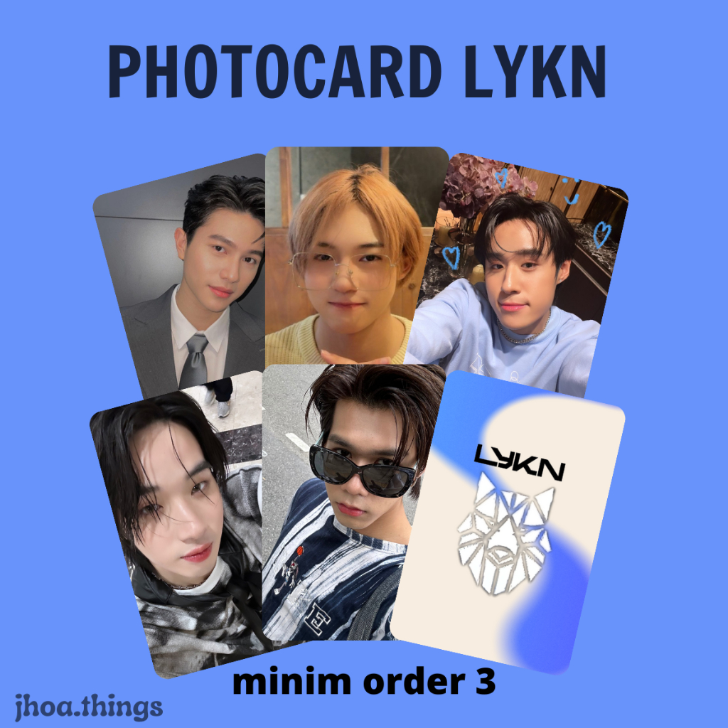 [UNOFFICIAL] PHOTOCARD LYKN BOYGROUP THAI GMMTV WILLIAM JAKRAPATR LEGO ...