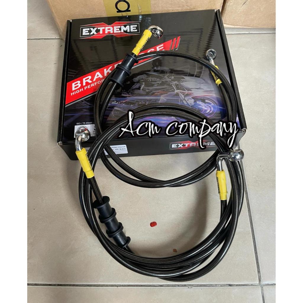 Extreme BRAKE HOUSE BRAKE Hose SET Front Rear For YAMAHA NMAX OLD NEW ...
