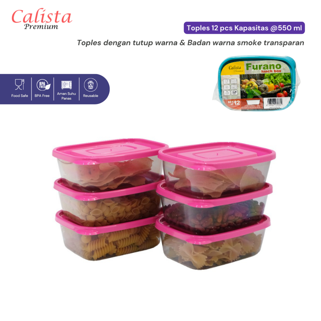 Calista Jasmine Set 20 pcs Food Container Set | Shopee Malaysia