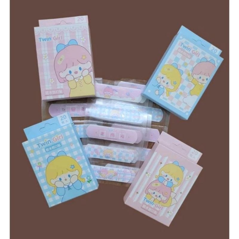 Children's WOUND PLASTER WITH CHARACTER MOTIFS (1 box contains 20 pcs ...