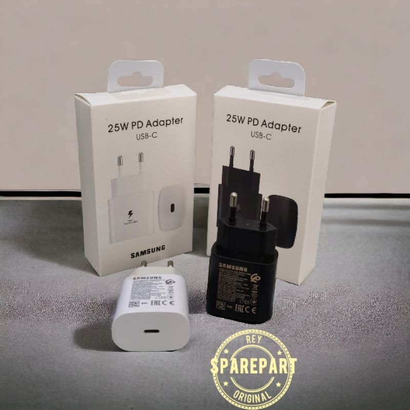 Samsung Charger Shell Adapter 25W PD Fast Charging USB Head C | Shopee ...