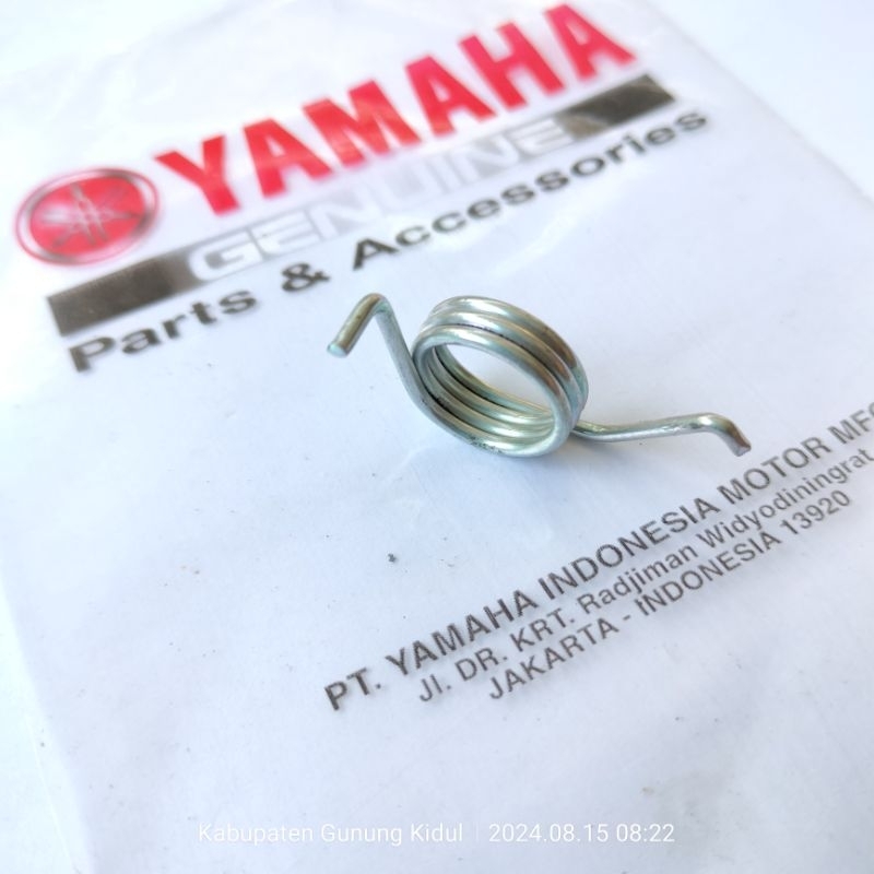 Original Yamaha Vixion R15 VVA V3 V4 MX King MT15 front footstep spring ...