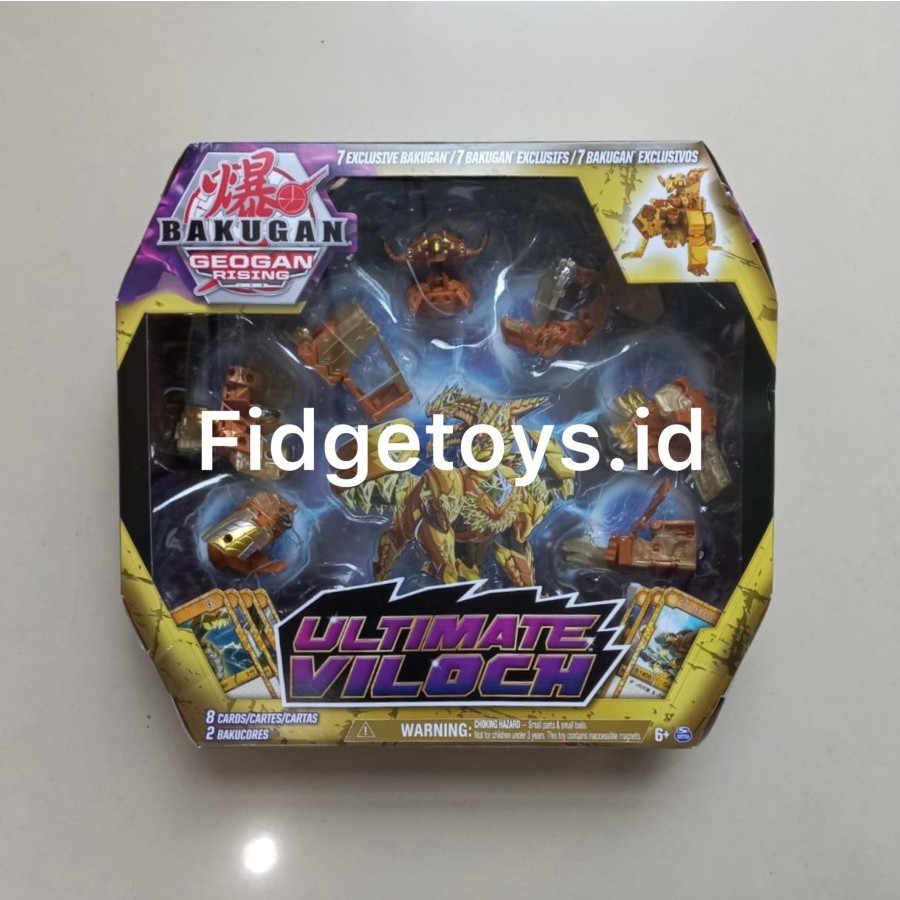 Bakugan Geogan Rising Ultimate Viloch, 7-in-1 Exclusive | Shopee Malaysia