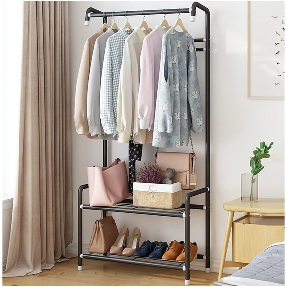 GANTUNGAN , Clothes Hanger Rack Storage Rack Stacking Clothes Hanger ...