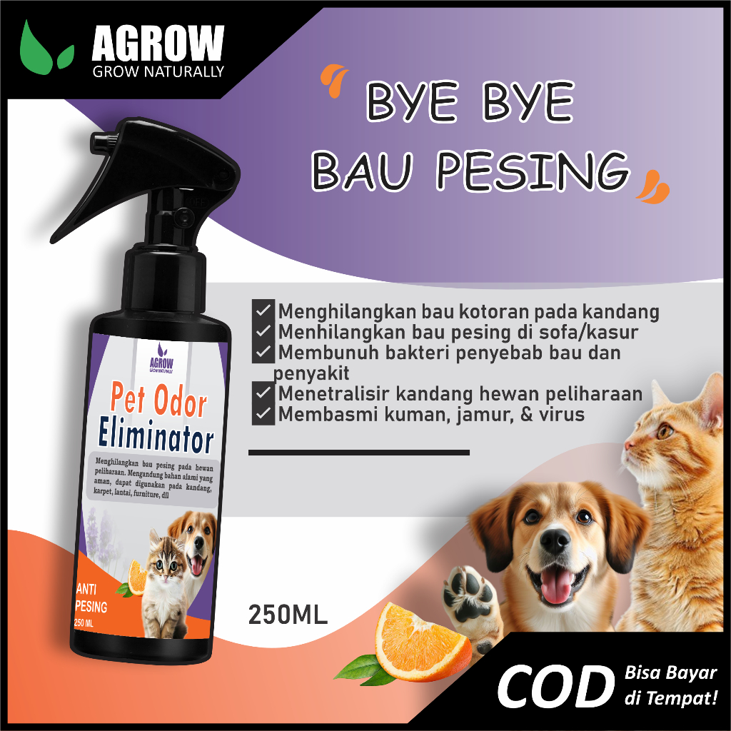 Curated visual reference: Gallery Detail: Pet Odor Remover Spray Deodorizing Pet Litter Cat Dog Rabbit
