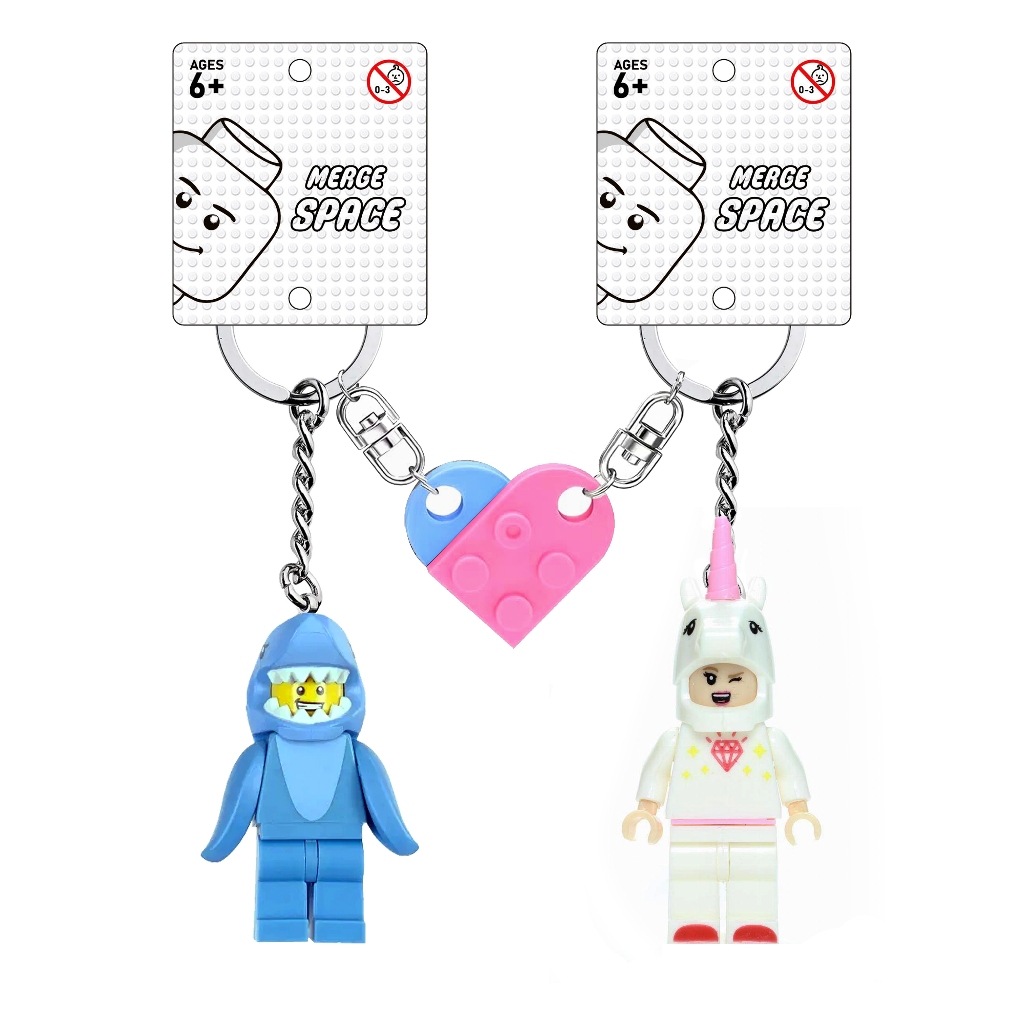Lego shark keyring clearance