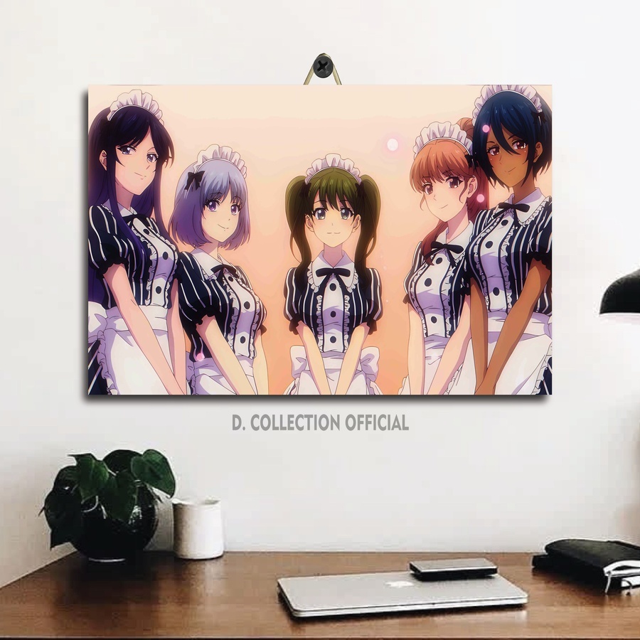 Waifu Goddess Cafe Terrace Room Decoration / Megami Poster No Cafe ...