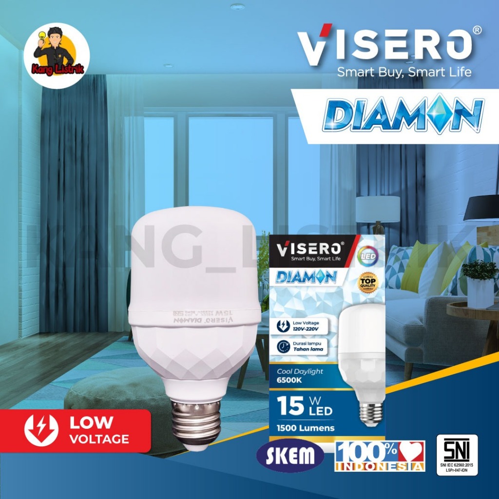 15W VISERO DIAMOND LED CAPSULE LIGHT BULB / 15W DIAMOND VISERO LED ...