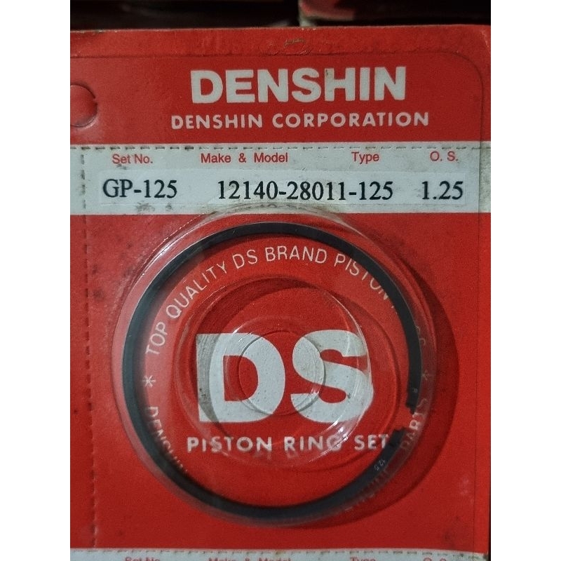 Piston RING/PISTON RING SUZUKI GP125 (DENSHIN) Shopee Malaysia