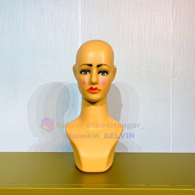 Head Mannequin Adult Female Head Mannequin Make Up Head Mannequin
