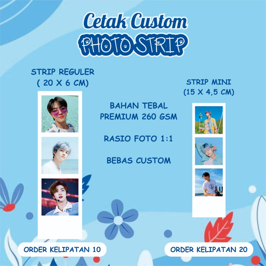 Print CUSTOM PHOTOSTRIP | Strip Photos | Regular STRIP & MINI STRIP ...