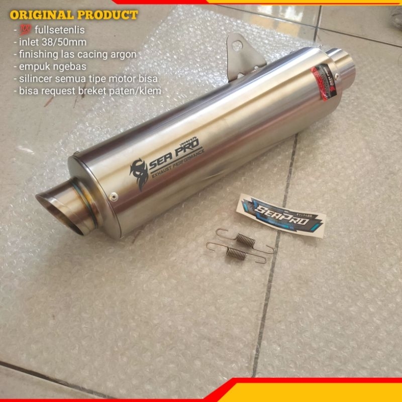 Original Sea Pro Exhaust Inlet 50/38mm Type R3. Exhaust Inlet Shopee