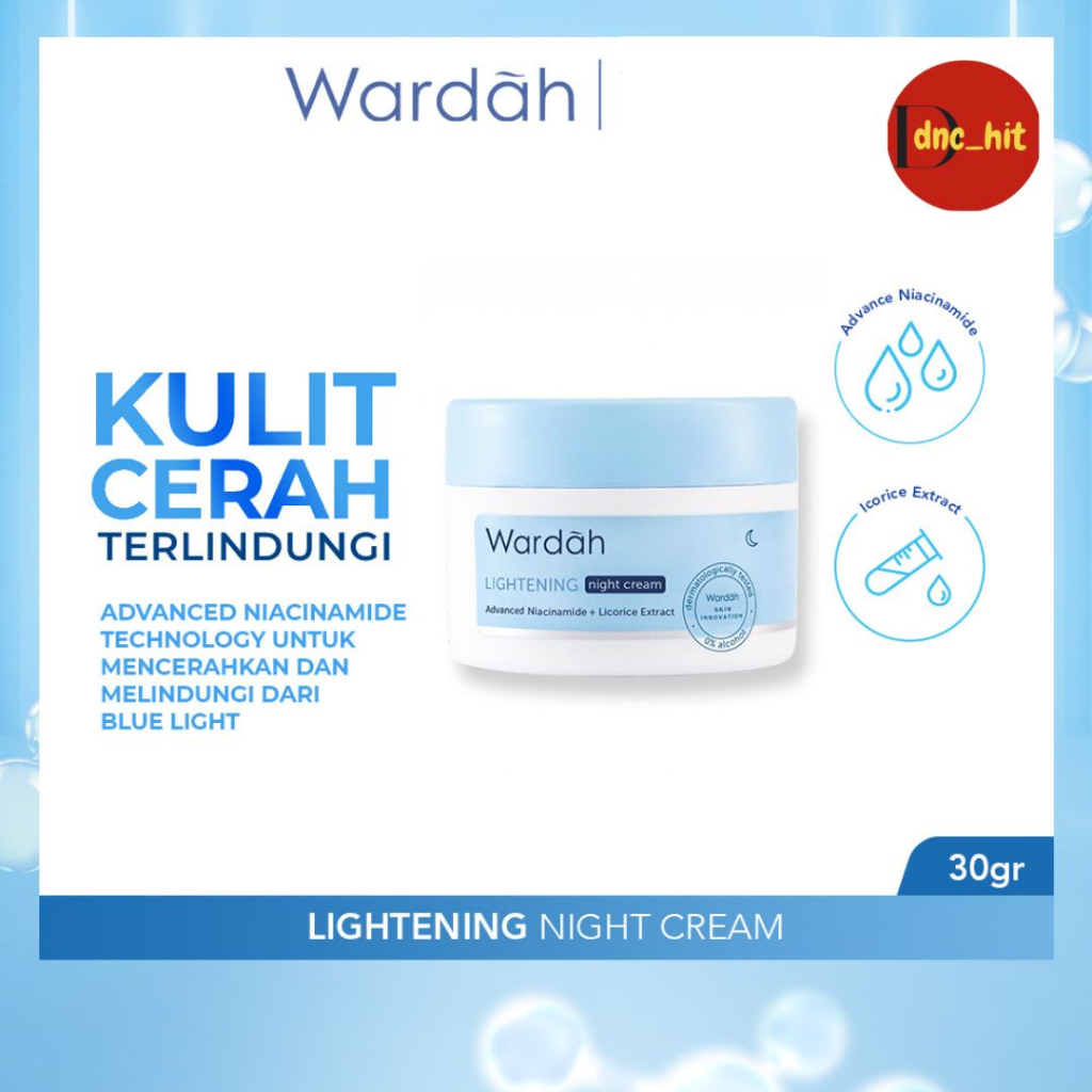 Wardah Lightening Day Cream & Night Cream 30 gr Big Shopee Malaysia