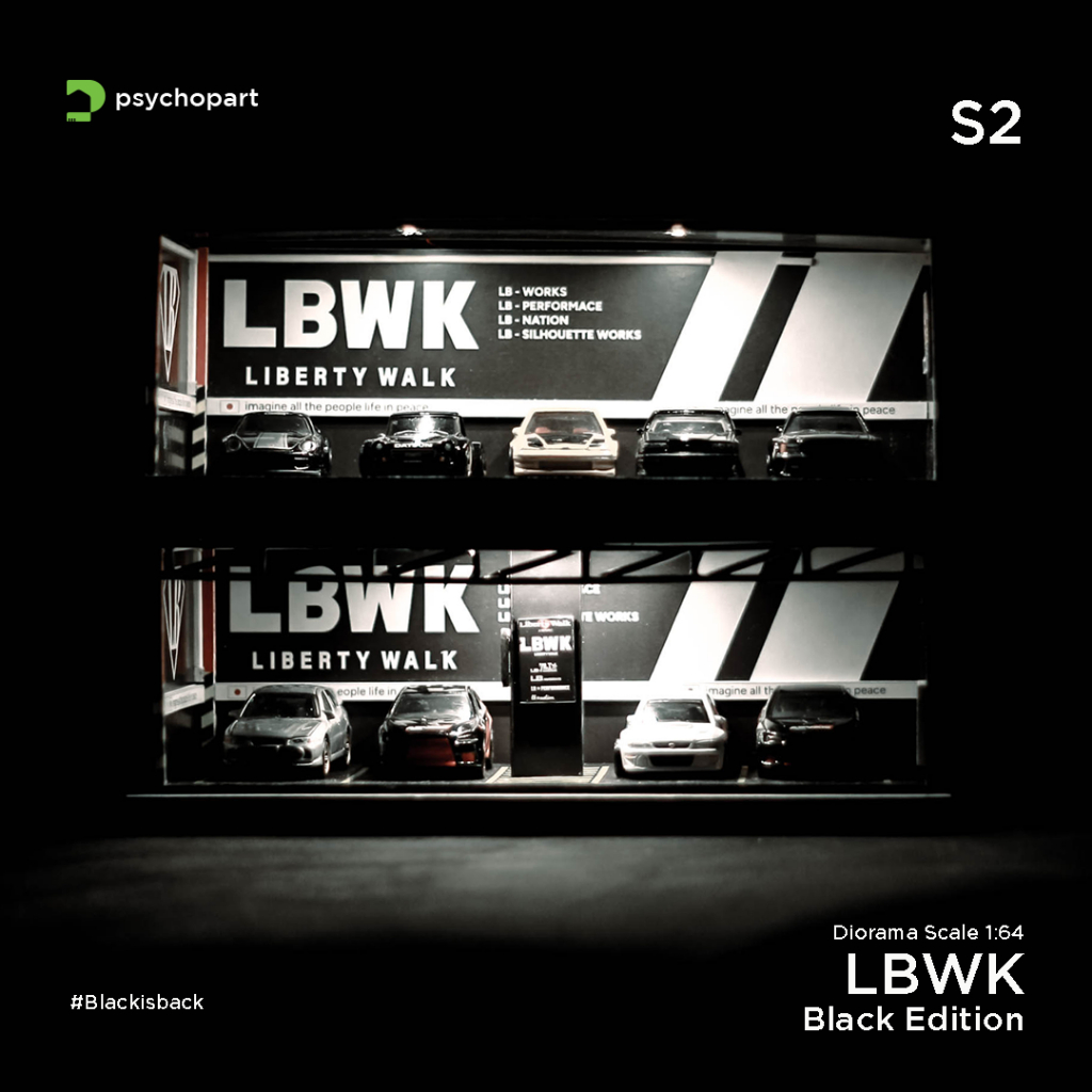 Lbwk Black Edition Basement Diorama Scale 64 | Shopee Malaysia