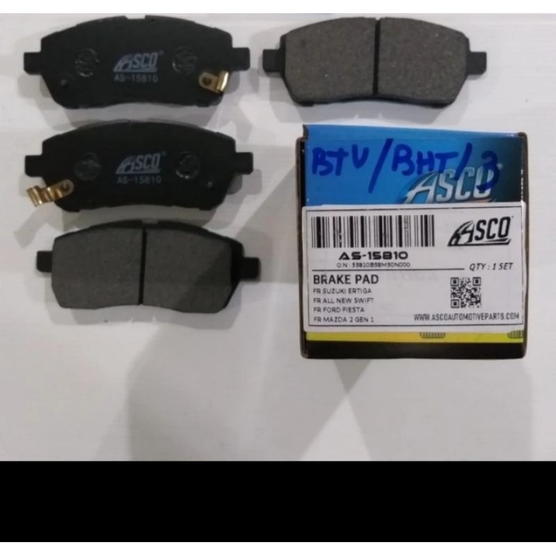 Brake pad Ertiga Gen 1 (Old), Can Also Be Used For All New Swift Ford