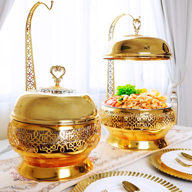 Sultan Luxury Buffet 1pc/gold Buffet Stale Glass Buffet Stale gold Soup ...