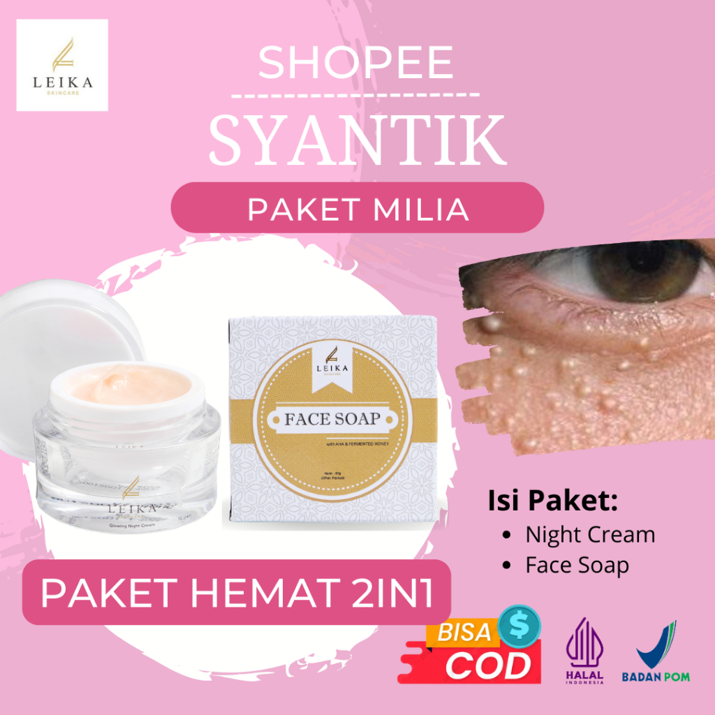 MATA Milia Package 2 in 1 (Earloop) Skincare Milia Package Under The