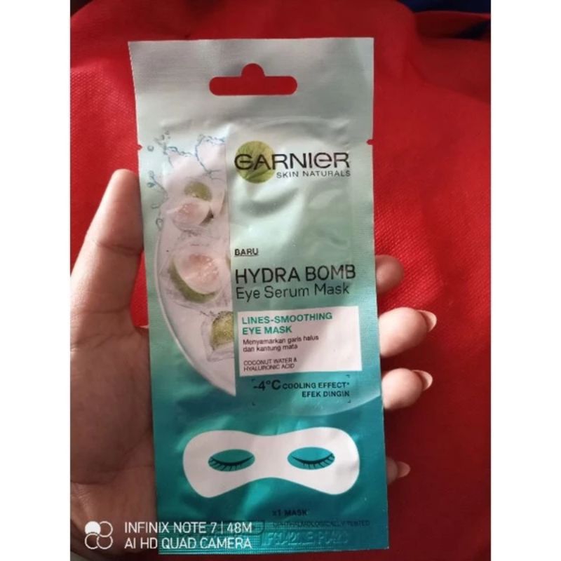 Garnier Eye serum Mask 6gr Shopee Malaysia