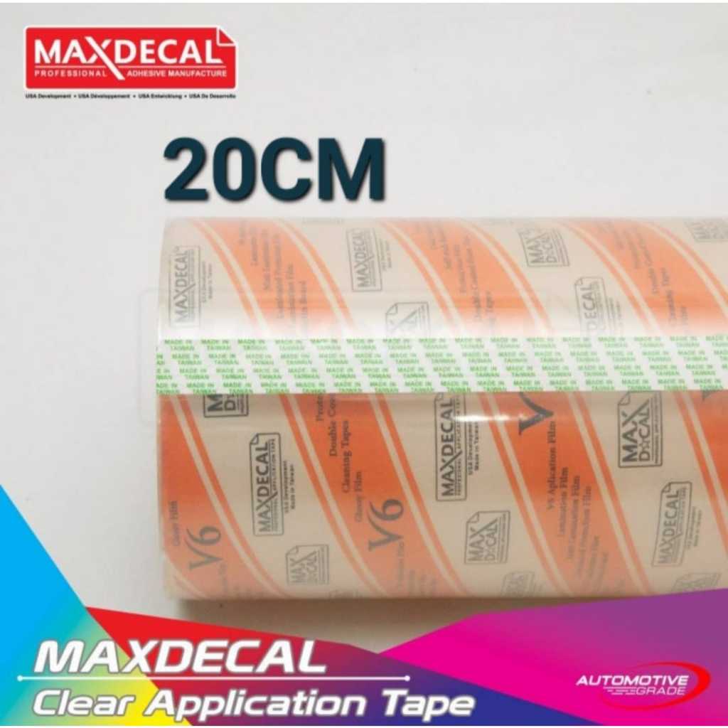 20cm Masking Tape Maxdecal Transfer Tape Lamination Cutting Sticker ...