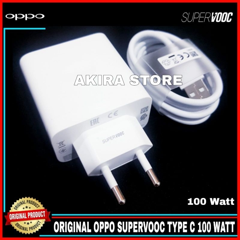 Charger OPPO RENO 10 PRO PLUS 5G ORIGINAL SUPERVOOC TYPE C 100 WATT