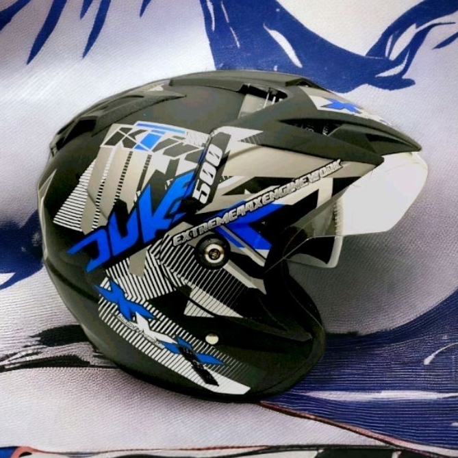 11.11 Original SNI BXP Motorcycle Helmet 2 glasses (Double visor) Duke