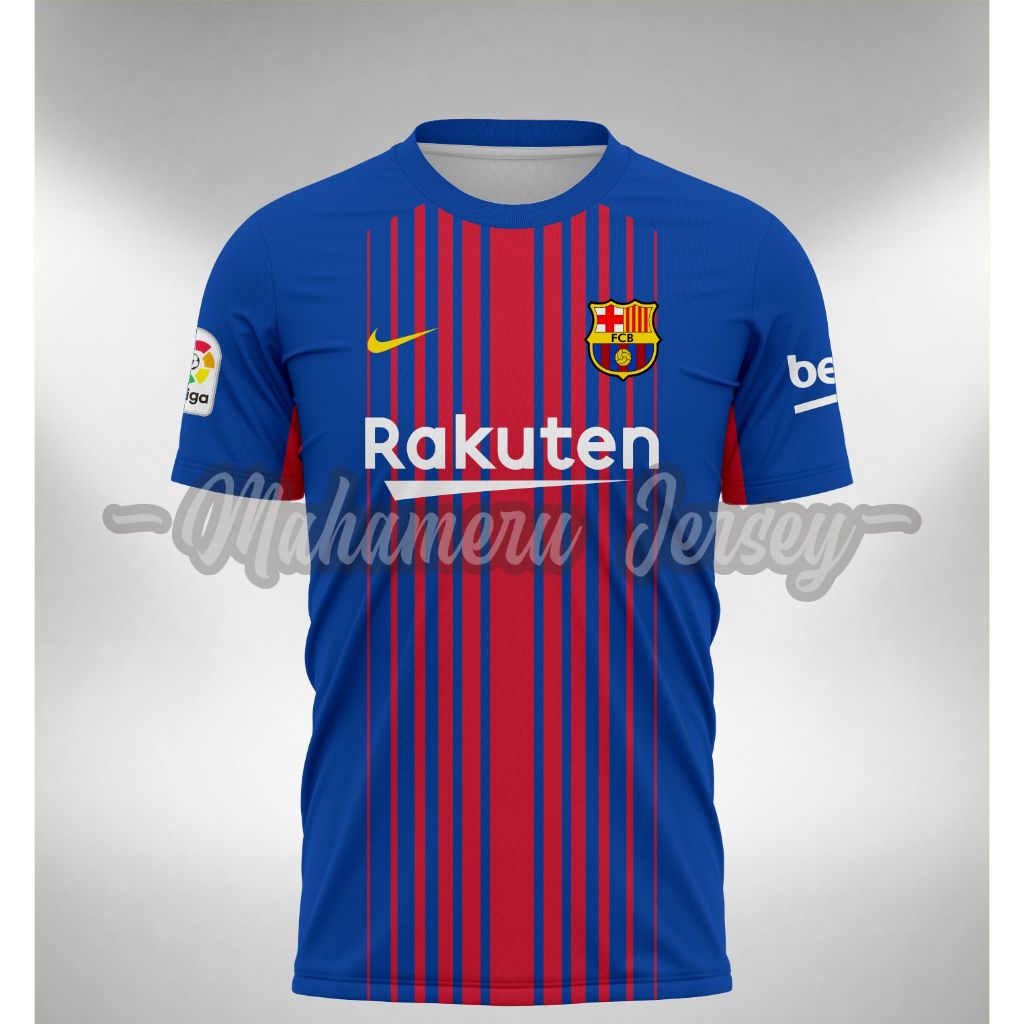 Barcelona Home Jersey 2017 2018 Shopee Malaysia