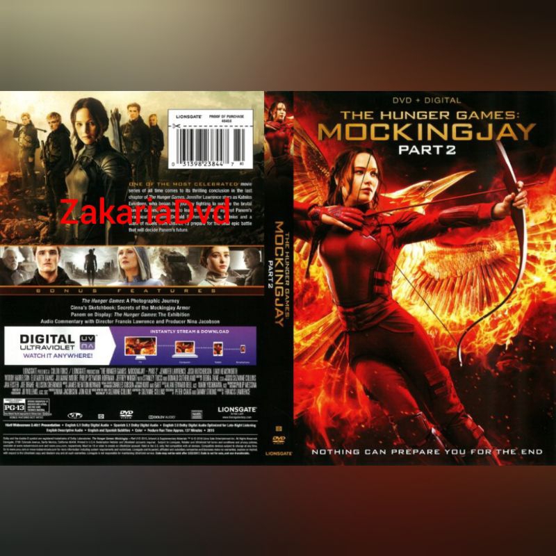 The Hunger Games Action Cassette Mockingjay Part 2 Shopee Malaysia