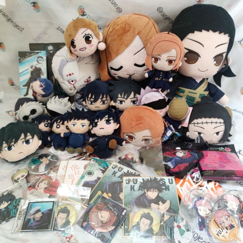 Jujutsu Kaisen Gojo Yuuji Megumi Nobara Gojo Anime Official Merchandise ...