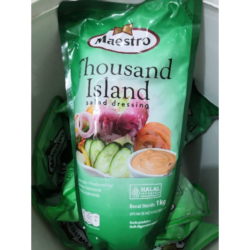 Maestro Mayonnaise Thousand Islands 1kg | Shopee Malaysia