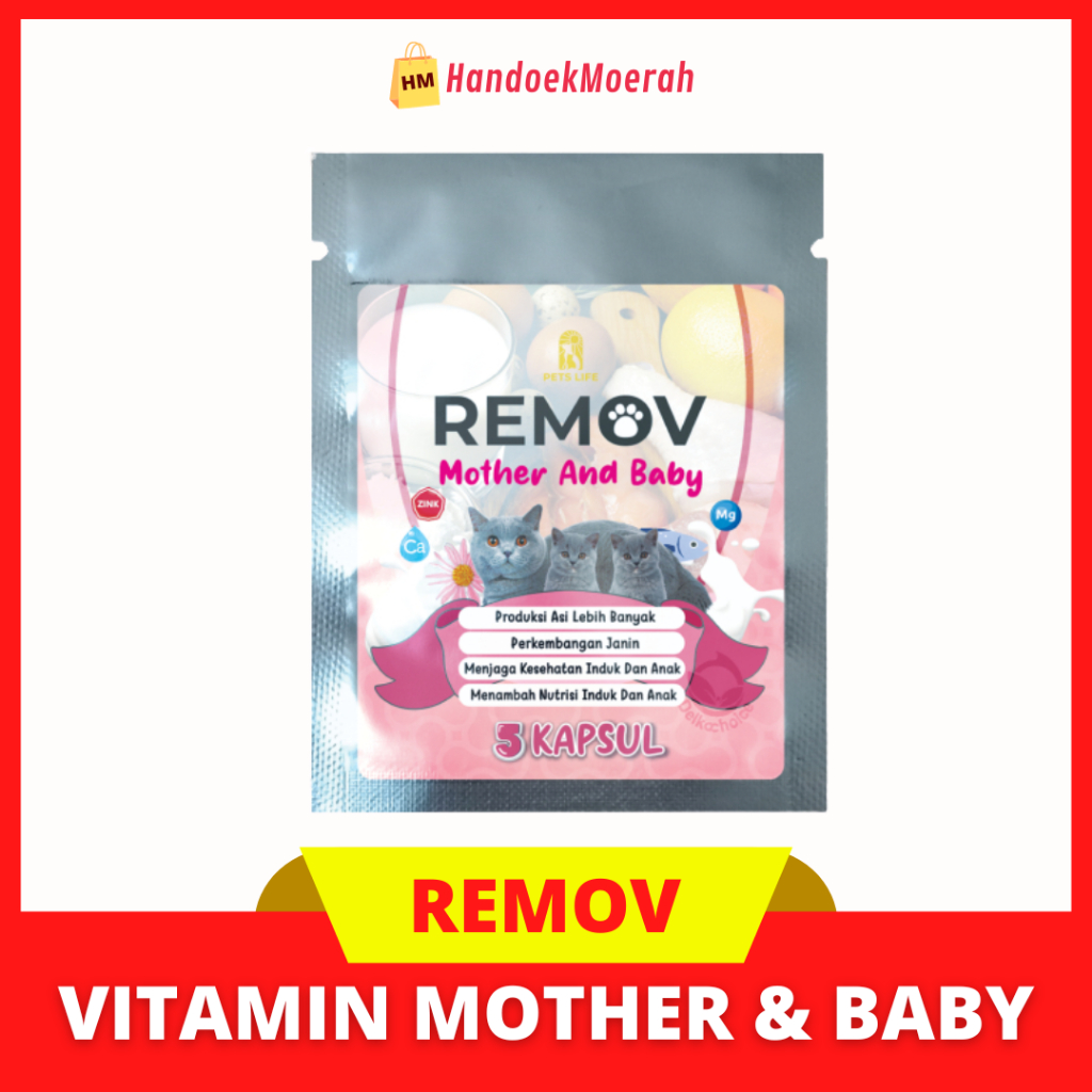 Removing Mother And Baby Cat Vitamins/Vitamin For Pregnant And