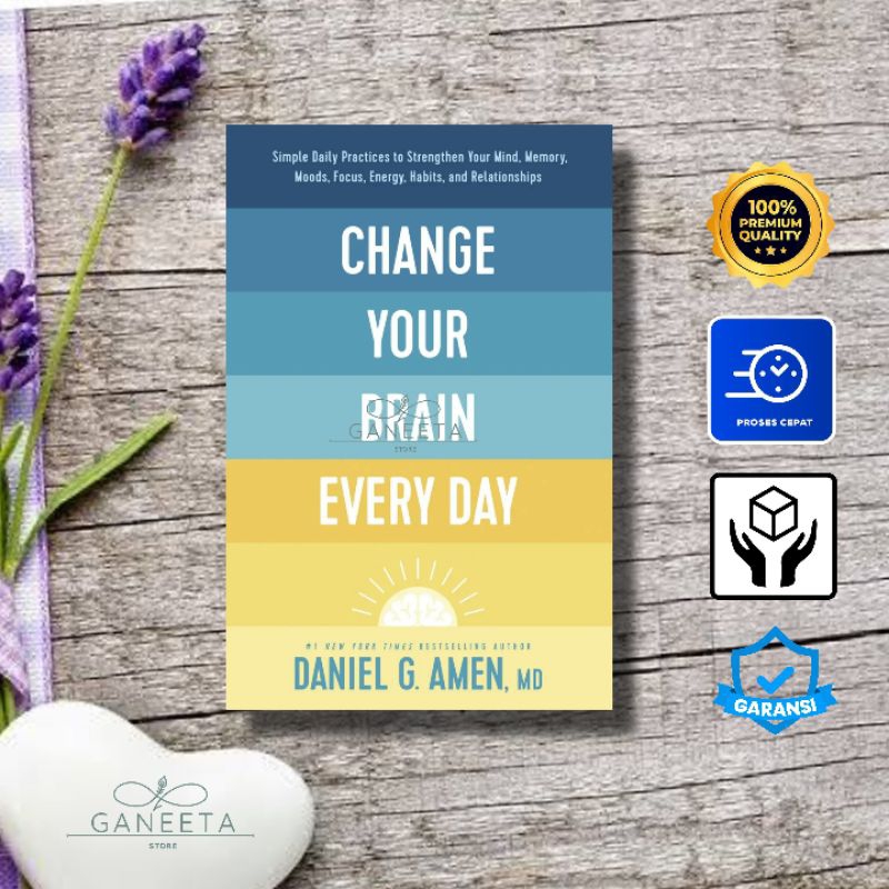 Hard Cover] Change Your Brain Everyday by Daniel G. Amen - english version