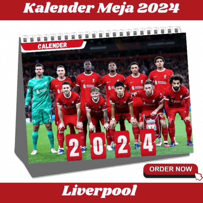 Liverpool Desk Calendar 2025 