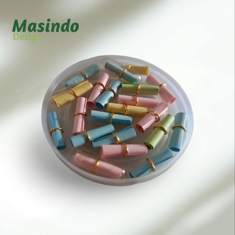 Wish Jar | Capsule Letter Paper/Capsule Letter/Pesen Capsule Letter ...