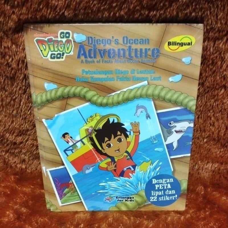 Nickelodeon go diego go Book - erlangga for kids | Shopee Malaysia