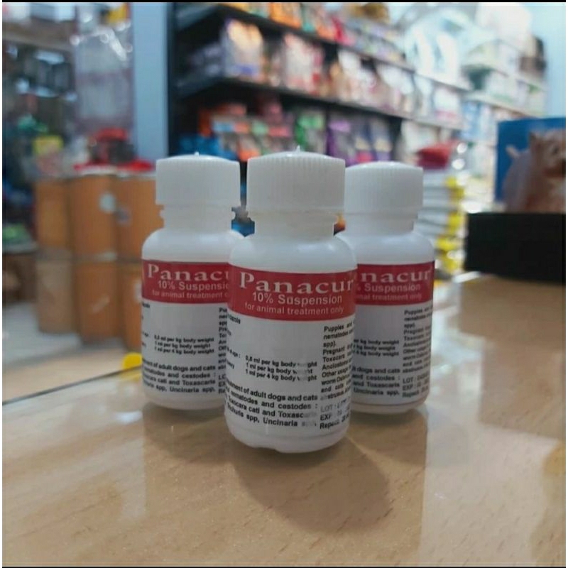 Panacur 10 Liquid Worm Medicine 20ml HerbivoresDogCatBird Worm