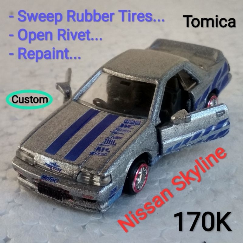 Diecast Tomica Premium Nissan Skyline R30 Custom FnF Fast Furious open ...