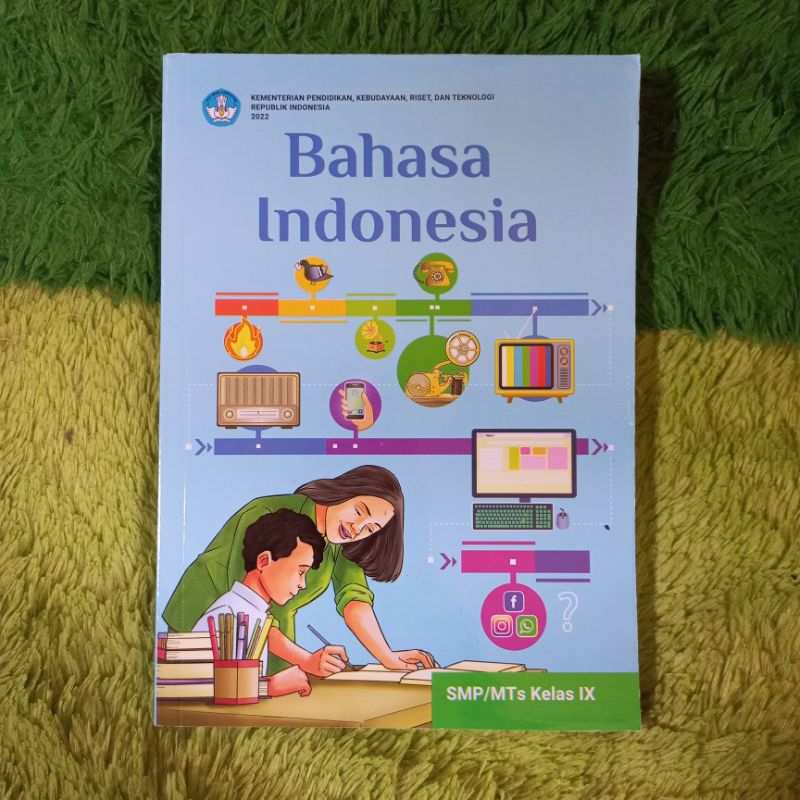 Original Indonesian Language Book 9th Grade Junior High School/MTS ...