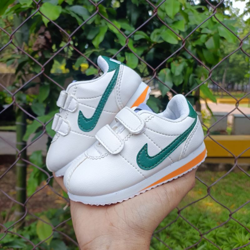 Cute ADHESIVE NIKE CORTEZ KIDS BABY SHOES SIZE 16 35 Shopee Malaysia